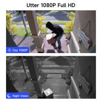 Cámara De Seguridad Xvim Exterior Inalámbrica 1080P HD CCTV Vigilancia Con Detección De Humanos Panel Solar Y Batería WiFi Para Interior Y Exterior - details 2