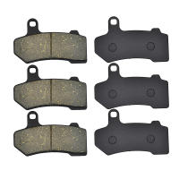 Frenos Delanteros Y Traseros Para Motocicleta Harley Davidson Road King Street Road Glide Electra Glide FLHR FLHX FLTR 2008-2018 Discos Y Pastillas De Freno Metálicos Y Aleaciones De Cobre - details 0
