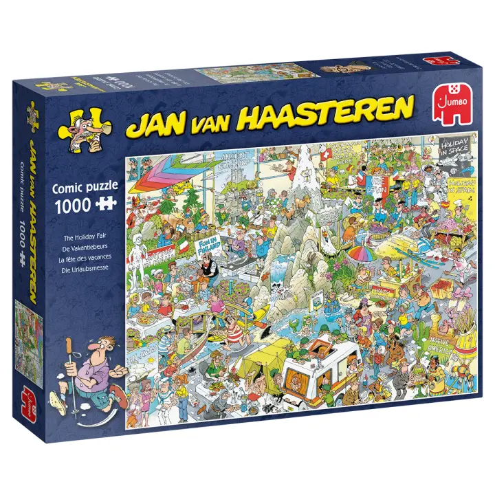 Jan van Haasteren The Holiday Fair 1000 pcs Puzzle rompecabezas 1000 pieza(s) Humor - 1
