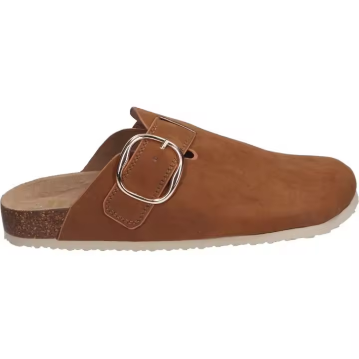 MTNG | Zuecos Mustang para Mujer – Sandalias con talón abierto color Marrón – Zuecos sin cierre para mujer joven – Estilo Casual – Zuecos de vestir - Alta Calidad y Comodidad - Modelo 59551 - 1