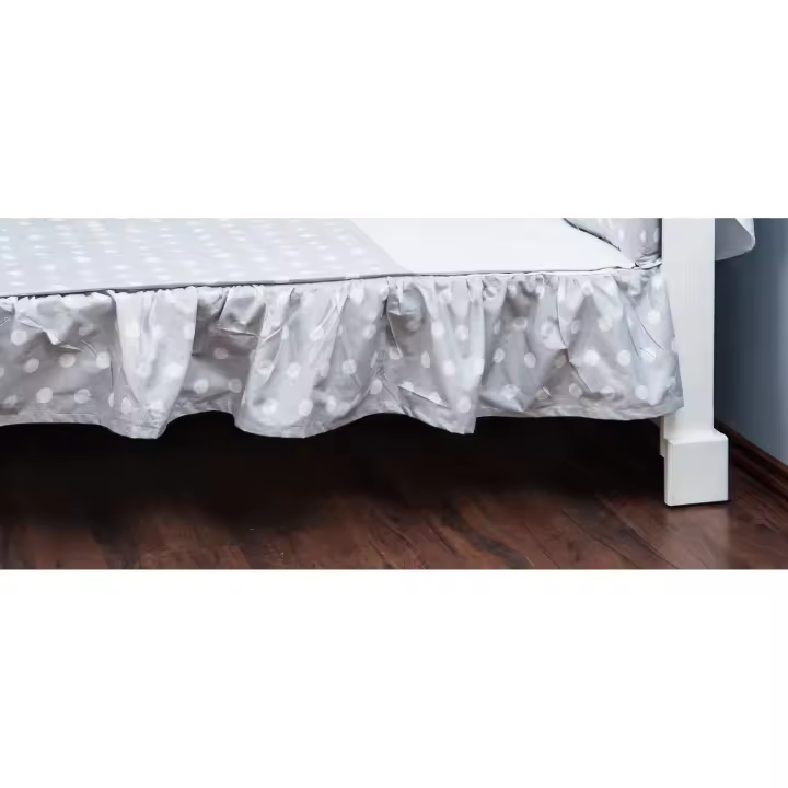 Vizaro - Faldón para adornar Maxi Cuna 70x140cm (sirve como sabana bajera) - Algodón Puro - Hecho UE, Oeko Tex - 1