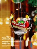 Juguete De Construcción De Partículas Micro Santa Claus Navidad Regalo Lámpara De Bolso De Juguete Para Jardín De Infantes - details 2