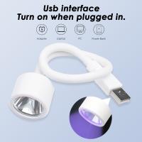 LULAA Mini Secador De Uñas LED UV Lámpara Plegable Luz De Curado Para Polvos De Gel Y Arte De Uñas Secado Rápido Para Manicura - details 6