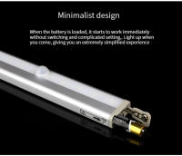 Luz Nocturna LED Inalámbrica Con Sensor Infrarrojo Y Imán Integrado Para Armario Zapatos Escaleras Corredor Batería AAA Incluida - details 5