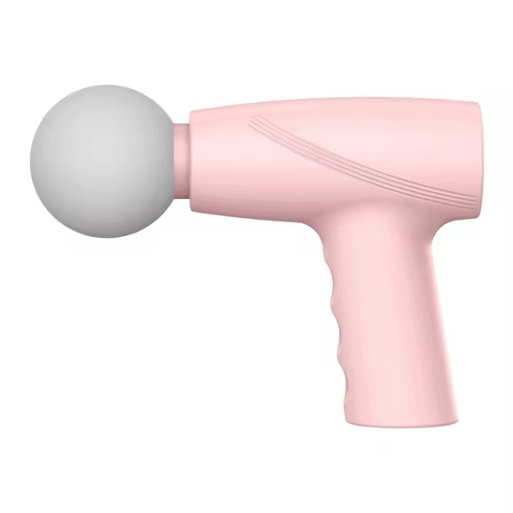 PORCHEDDU Pistola de Masaje Muscular Mini, Gun Masaje 5000 rpm, Silencioso Gun Masajeadora Muscular 3 Velocidades,Carga Tipo-C - 1