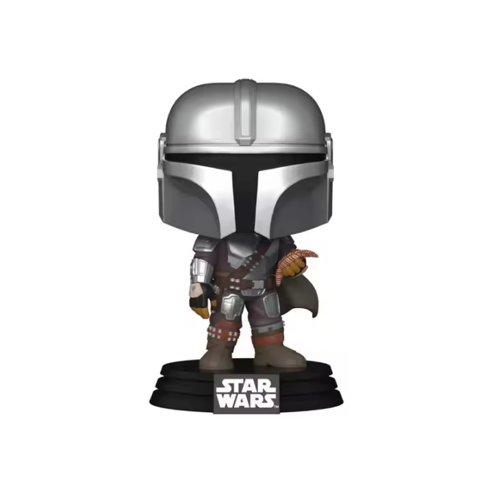 Funko-Funko POP! Star Wars Star Wars - BoBF- Mando w/pouch - 1