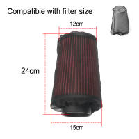 Cubierta Protectora De Filtro De Aire Universal Negra Impermeable Y Resistente Al Aceite Para Motos Y Automóviles - details 2