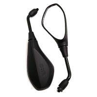 Par De Espejos Retrovisores Para Motocicleta Motores De Scooter ATV Bicicletas 2pcs/Pareja Negro Accesorios Para Manillar - details 4