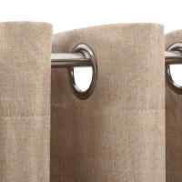 Cortina Opaca Alada Collection Mommata 140x260 cm de Loneta: Elegancia y Confort Todo el Año - Cortina Opaca Alada de Loneta para un Ambiente Elegante y Acogedor - 140x260 cm - details 4