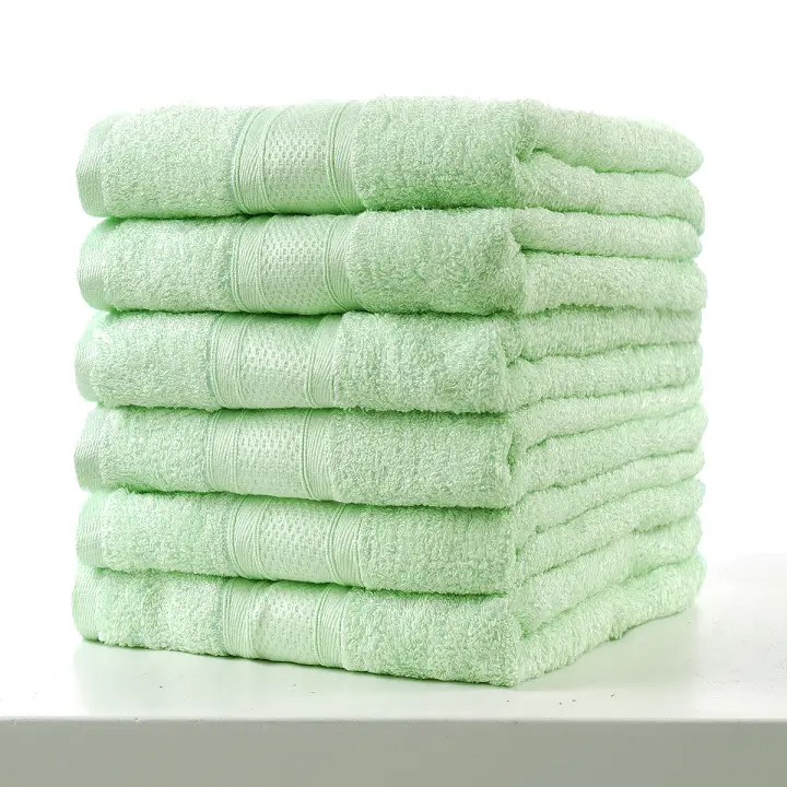 Toalla grande de fibra de bambú de 40 x 80 cm, para baño individual, de exportación, suave y absorbente. - 1