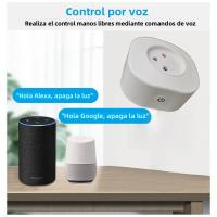 Enchufe Inteligente WiFi 16A Con Enchufe Israelita Control Por Voz De Alexa Y Google Home Función De Tiempo Tuya APP Hogar Inteligente Protección Contra Sobrecargas - details 1