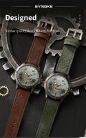 Reloj De Pulsera De Cuarzo Para Hombre SYNOKE Deportivo Y Militar Resistente Al Choque Con Correa De Cuero Moda Casual Relogio Masculino - details 6