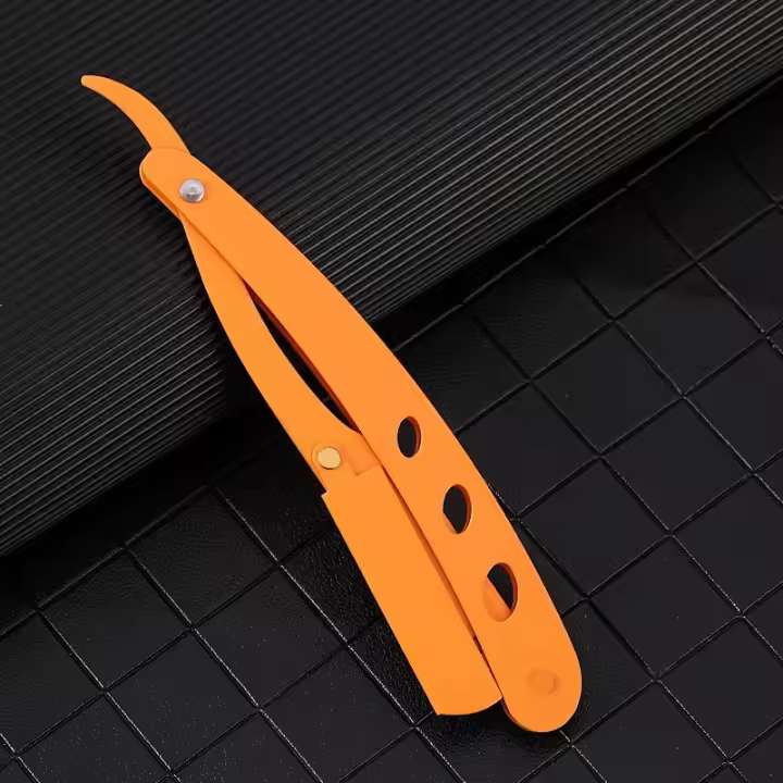 Cuchilla De Afeitar Manual De Acero Inoxidable Para Hombres Herramientas De Afeitar Barbería Estilo Shaver Cuchillas Sola Cara - 1