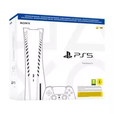 Consola PS5 con Lector Chasis C Reacondicionada por Sony - 1 Año de Garantía - 1