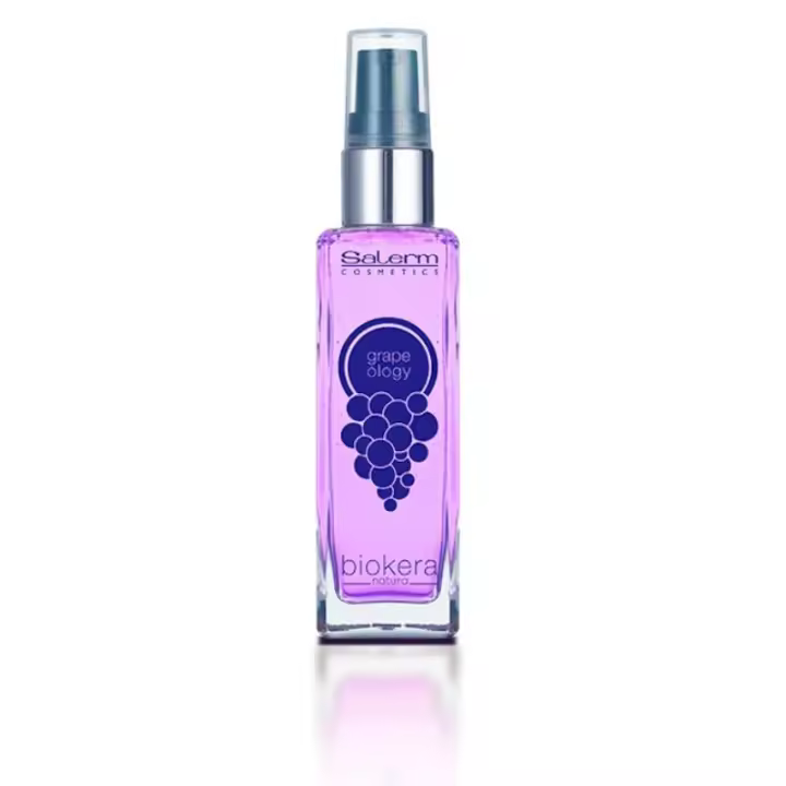 Salerm Biokera Serum Grapeology - Aceite de Uva - Nutre en Profundidad - Antioxidantes 60 ml - 1