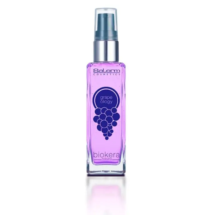 Salerm Biokera Serum Grapeology - Aceite de Uva - Nutre en Profundidad - Antioxidantes 60 ml - 1