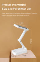 Lámpara De Escritorio Plegable Solar Y USB Recargable Protección Ocular Para Lectura Luz Nocturna Dimmerable Para Cama - details 12