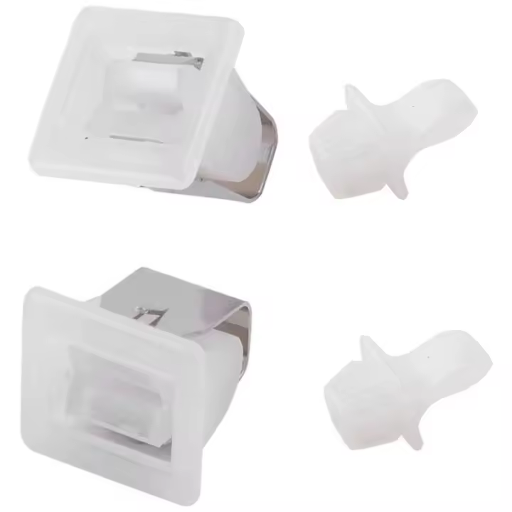 Kit de pestillo de puerta de secadora, adecuado para secadora de ropa, 306436, 279570, 4 piezas - 1