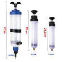 Extraedor De Aceite Para Coche NarzrIe Syringe De Transferencia De Líquido De 200/500/1500ML Bomba Manual De Aceite De Freno Auto Plástico 58cm - details 5