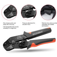 Herramienta De Crimpado De Clavos WOZOBUY SN-48B Para Terminales De Coche 2.8/4.8/6.3mm 22-13AWG Crimpador De Cables Eléctricos Con Manguera Aislada Herramienta Manual De 0.5-2.5 Mm² - details 6