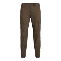 Pantalón Jack & Jones 12139912 marrón cargo - Modelo Paul en color wren - details 3