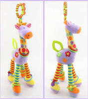 Juguete De Peluche Divertido Giraffa Chroma Campana Para Niños Colgante Para Carrito De Bebé Juguete Suave Musical Que Facilita La Prehensión En Niños Regalo Para Bebés De 0 a 24 Meses - details 10