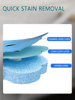 Cepillo De Limpieza Para Inodoro Desechable Con Soporte Y 18 Cabezas De Repuesto Desechables Herramientas De Baño Multifuncionales - details 5