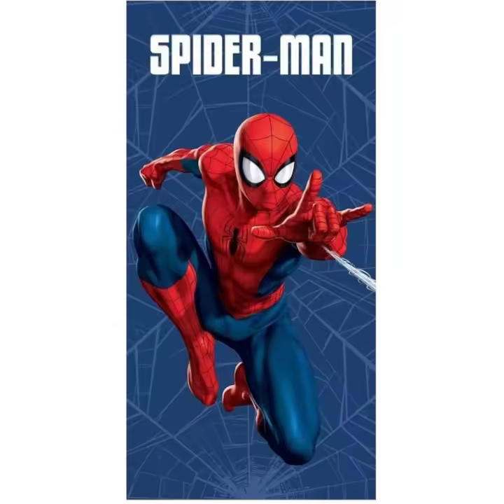 Cerdá Toalla de Playa Absorbente de Algodón Spiderman Marvel 140 X 70 Cm - 1