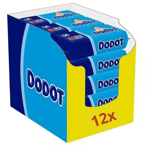 DODOT Toallitas húmedas Dermo - Pack AHORRO 768 Toallitas (12x64) - 1