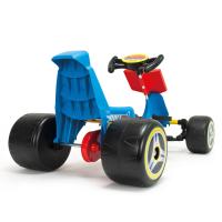 INJUSA - Go Kart Infantil a Pedales Special | Kart para Niños de 2 a 4 Años | Asiento con Respaldo | Piñón Fijo | Ruedas Anchas de Plástico | Chasis Metálico | Decoración de La Patrulla Canina | Licencia Oficial Paw Patrol | Color Azul y Rojo - details 1