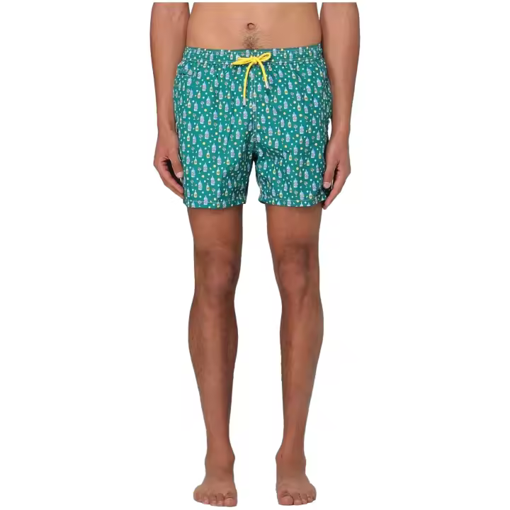 Bañador MC2 SAINT BARTH Lighting Micro Estampado Tonic Water Color Verde - 1