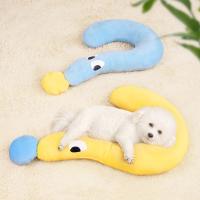 Almohada Para Mascotas U-Cuadrada Protección De Cuello Para Perro Gato Bebé Dormir Profundo Soporte Cabeza Almohada De Viaje Para Animales De Compañía - details 1