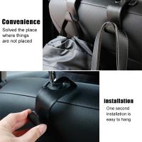 Gancho Universal Para Asiento De Coche Soporte De Almacenamiento Para Espalda De Asiento Auto Organizador Para Bolso De Mano Bolsa Ropa Chaqueta - details 10
