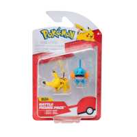 Pack de 2 Figuras Pokémon Battle - Mudkip & Pikachu #4 5cm Raíz MERCHAN-STORE - details 1