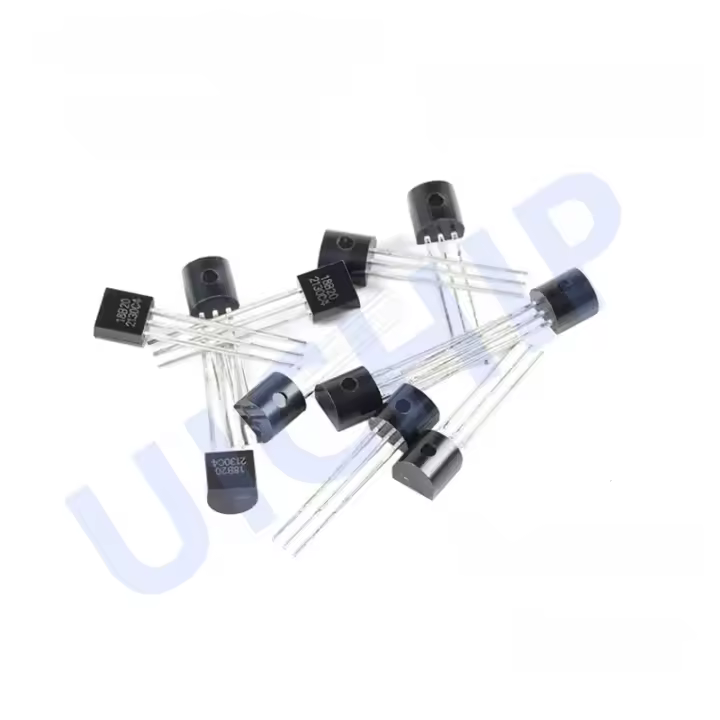 Sensor De Temperatura DALLAS DS18B20 18B20 TO-92 IC Chip 10 Piezas Suministro De Voltaje Estándar Dissipación De Energía Estándar - 1
