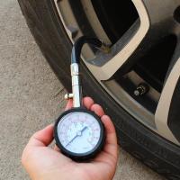 Testador De Presión De Neumáticos De Coche 100Psi Con Tubo Largo Precisión Alta Medidor De Tamaño Para Automóvil Motocicleta Camión Bicicleta Herramientas De Medición - details 6