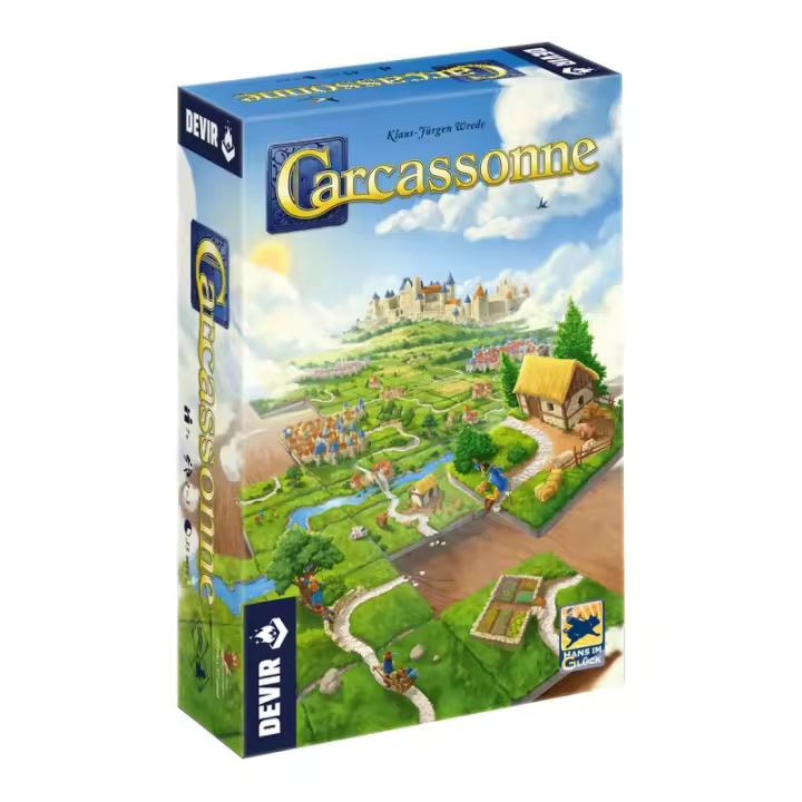 Juego de Mesa Carcassonne 2022 Devir - Ideal para Iniciar a la Gente - 1