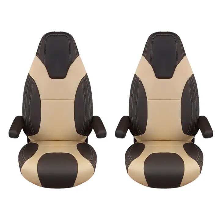 K´Foam Store Pareja de fundas de asientos para Fiat Ducato Capitán - Modelos Estándar - 1