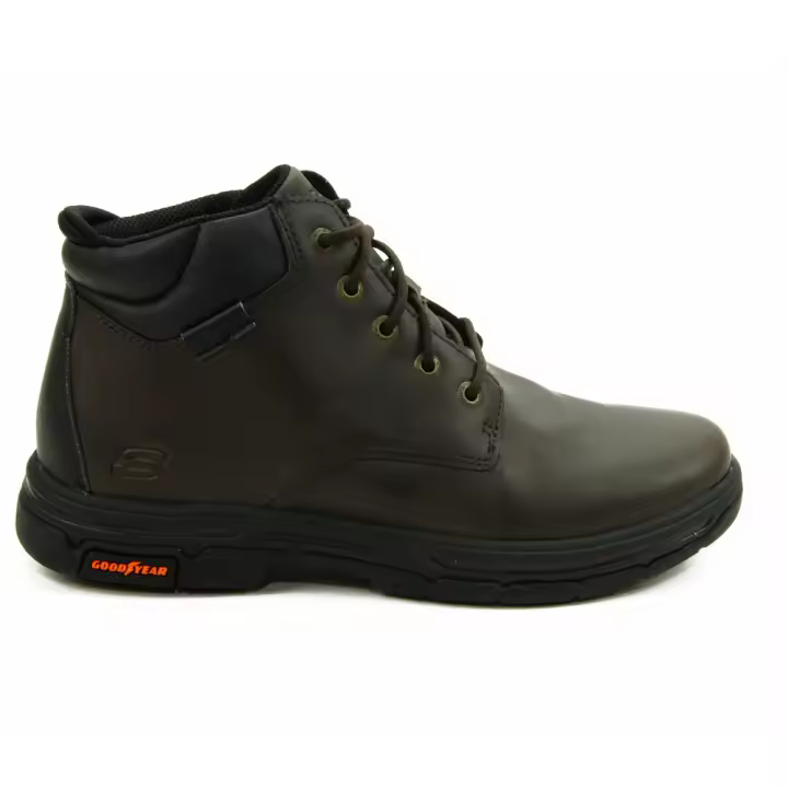 Skechers mod. 204394 botín para hombre en engrasado, cordones - 1