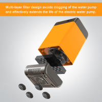 Showers Al Aire Libre Eléctricos Portátiles Con Bomba Y Cabeza De Chorro Impermeable Recargable Por USB Para Camping Viajes Riego De Mascotas - details 5