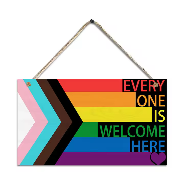 Decoración de pared para el hogar placa de bienvenida - 1
