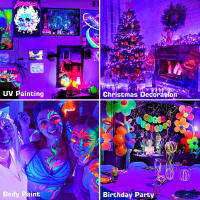 Luz Negra LED UV Para Fiestas Disco DJ Halloween Xmas Luz De Escenario Ultravioleta Eficiente Bombilla LED Fuente De Luz Portátil Para Dance - details 10