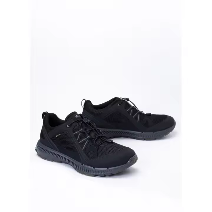 ECCO Terracruise II M GTX TEX - Negro, Cuero, Textil, Suela de Caucho - 1