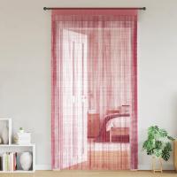 vidaXL Cortinas de tiras 2 uds 140x250 cm en color Multicolor/Azul claro/Antracita y más | protección solar decorativa para ventanas hogar oficina dormitorio fácil de instalar - details 6