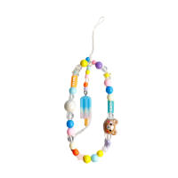 Cadena De Teléfono Con Pentagrama Y Borlas Rosa Para Mujeres Y Niñas Joyería De Moda Para Celebraciones Y Uso Diario Decoración Para Fundas De Teléfono - details 6