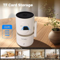 Cámara De Seguridad Inteligente MOESTuya WiFi Interior Con Visión Nocturna Infrarroja Y Detección De Movimiento Y Sonido Monitor Panorámico De Patrulla HD 4MP - details 9