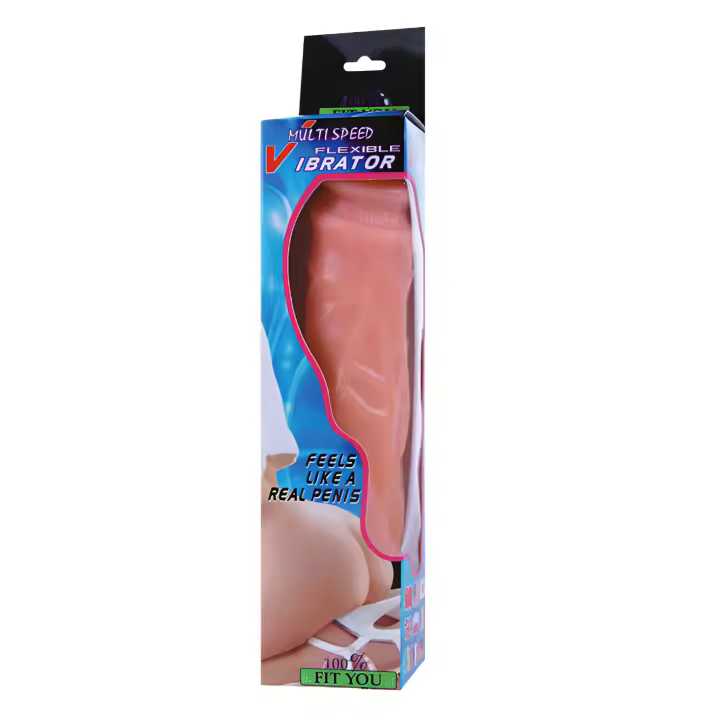 BAILE - WAVES OF PLEASURE REALISTIC VIBRATING 25.5 CM - 1