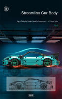 Bloques De Construcción Técnicos Nissaned GTR 1001PCS Vehículo Deportivo De Carreras Para Niños Y Adultos Regalo Ideal Para Cumpleaños Y Navidad - details 1