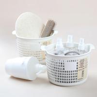 Cesta De Almacenamiento Para Escritorio Ecológica De Plástico Para Snacks Juguetes Y Artículos Domésticos Caja De Almacenamiento Para Cocina Baño Sala De Estar - details 7