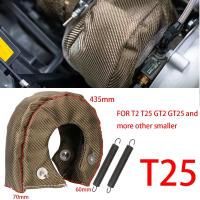 Glasvezel Turbo Hitteschild Turbocharger Cubierta Deken T2 T25 T28 T3 T4 T6 Protección De Alta Temperatura Envoltura De Calor Para Turbina - details 9